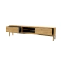 Szafka RTV-43 Drewno Lite Dąb Loft Lakier Rozmiary od 100 cm do 200 cm PREMIUM